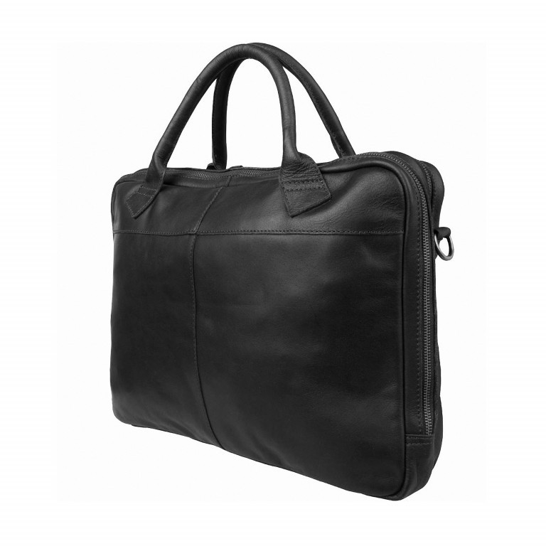 Tasche Sterling Black, Farbe: schwarz, Marke: Cowboysbag, Abmessungen in cm: 44x31x5, Bild 2 von 5