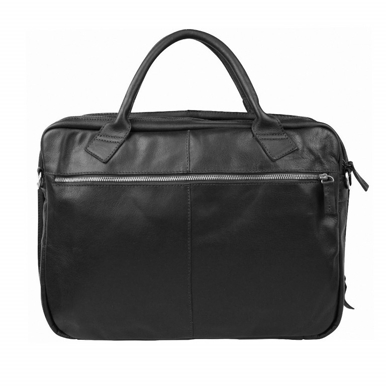 Tasche Sterling Black, Farbe: schwarz, Marke: Cowboysbag, Abmessungen in cm: 44x31x5, Bild 5 von 5