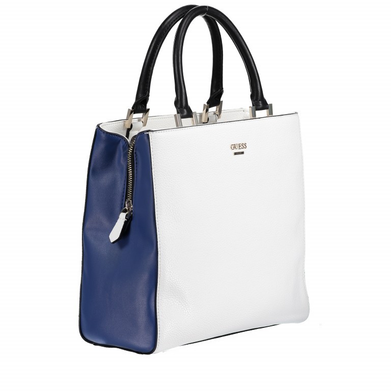 Handtasche Dania White Multi, Farbe: weiß, Marke: Guess, EAN: 0190231112204, Abmessungen in cm: 28x27x14, Bild 2 von 5