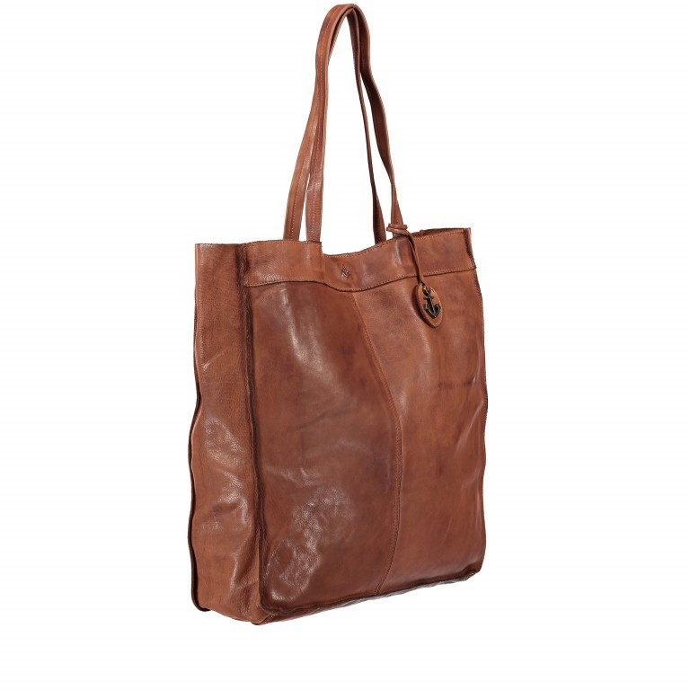 Shopper Anchor-Love Elbe 2 B3.6596 Charming Cognac, Farbe: cognac, Marke: Harbour 2nd, EAN: 4046478031616, Abmessungen in cm: 37x41x12, Bild 2 von 5