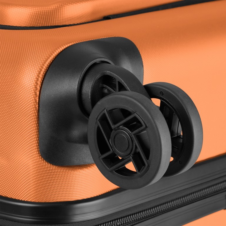 Koffer Canberra 50 cm Orange, Farbe: orange, Marke: Loubs, Abmessungen in cm: 40x55x20, Bild 6 von 6