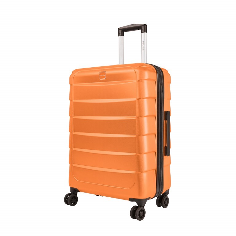 Koffer Canberra 65 cm Orange, Farbe: orange, Marke: Loubs, Abmessungen in cm: 46x66x27, Bild 2 von 7