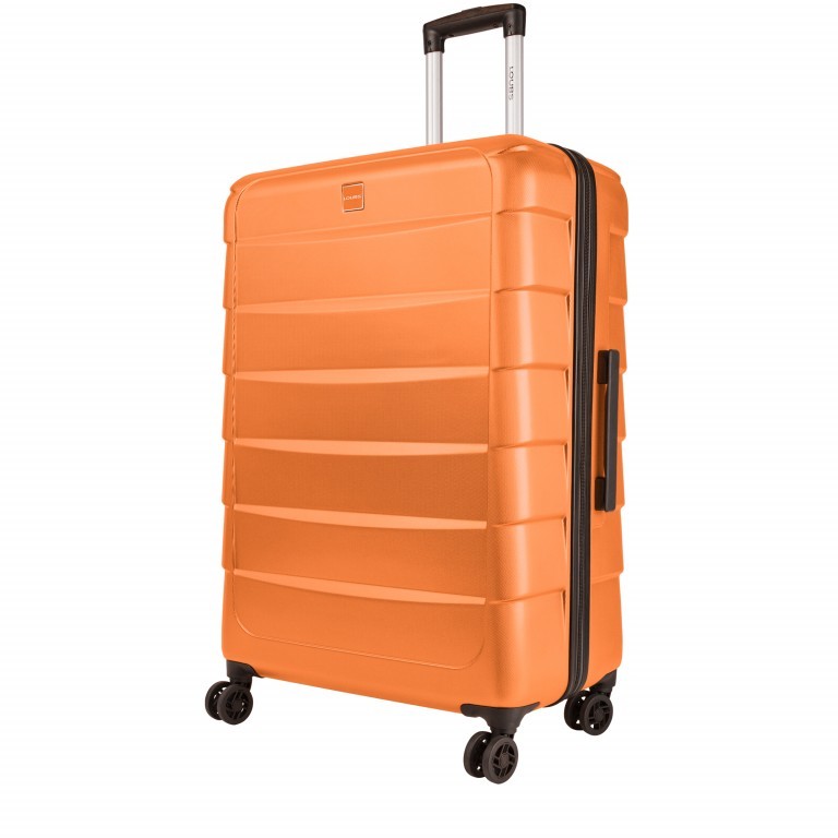 Koffer Canberra 75 cm Orange, Farbe: orange, Marke: Loubs, Abmessungen in cm: 52x76x29, Bild 2 von 7