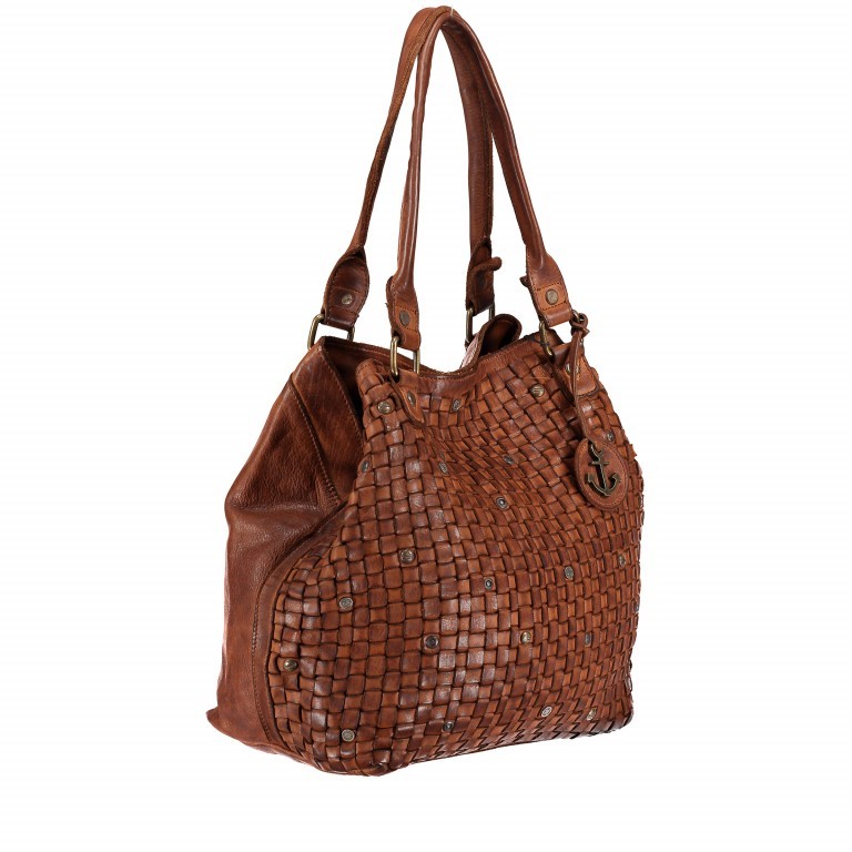 Shopper Soft-Weaving Dominika B3.6612 Charming Cognac, Farbe: cognac, Marke: Harbour 2nd, EAN: 4046478031166, Bild 2 von 7