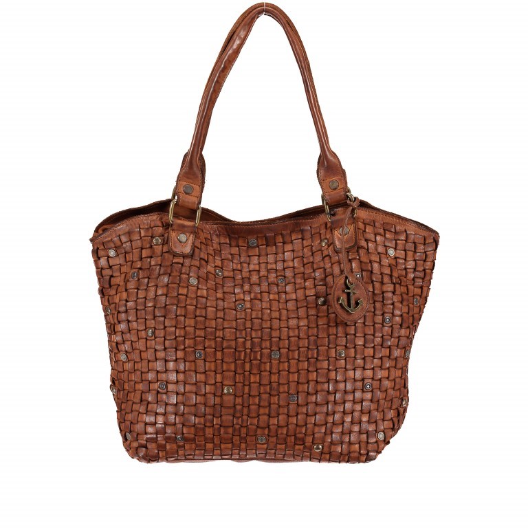 Shopper Soft-Weaving Dominika B3.6612 Charming Cognac, Farbe: cognac, Marke: Harbour 2nd, EAN: 4046478031166, Bild 7 von 7