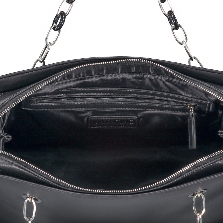 Handtasche Anchor Nero, Farbe: schwarz, Marke: Valentino Bags, Abmessungen in cm: 33x24.5x12, Bild 4 von 6