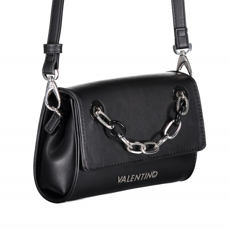 Umhängetasche Anchor Nero, Farbe: schwarz, Marke: Valentino Bags, Abmessungen in cm: 20.5x14x7, Bild 2 von 5