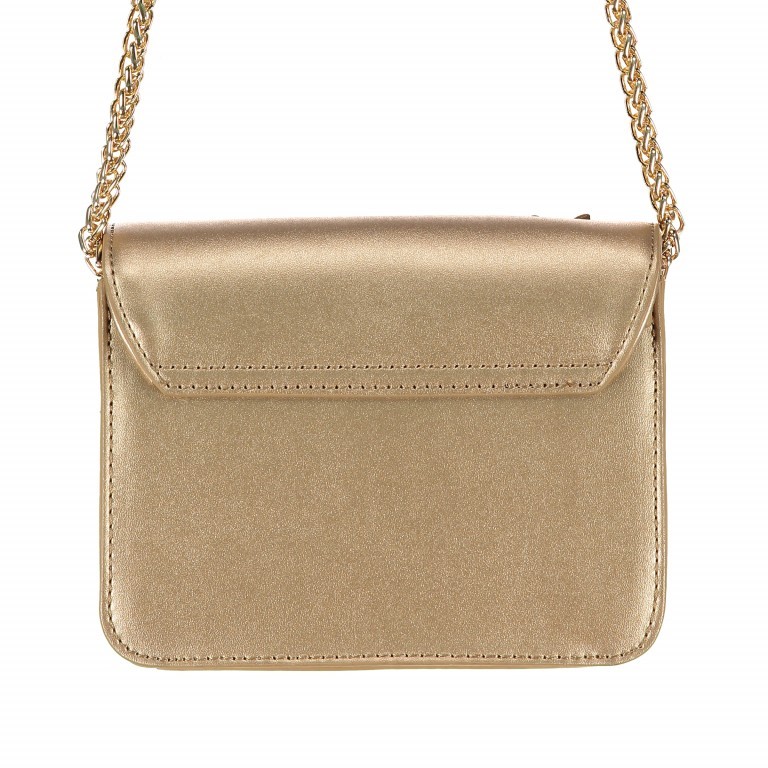 Umhängetasche Dinghy Oro, Farbe: metallic, Marke: Valentino Bags, Abmessungen in cm: 16.5x12x7, Bild 5 von 5