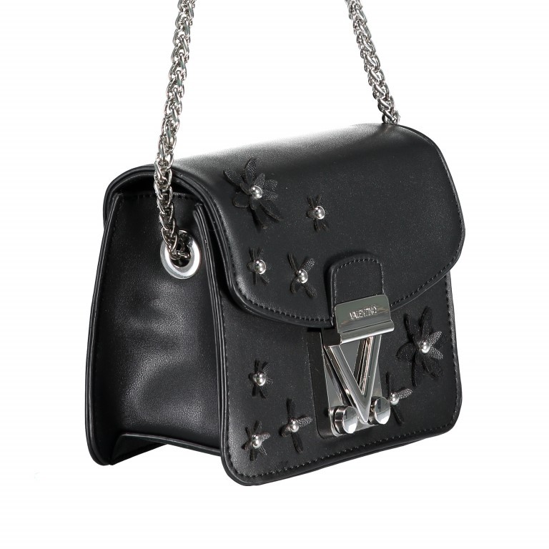 Umhängetasche Dinghy Nero, Farbe: schwarz, Marke: Valentino Bags, Abmessungen in cm: 16.5x12x7, Bild 2 von 5