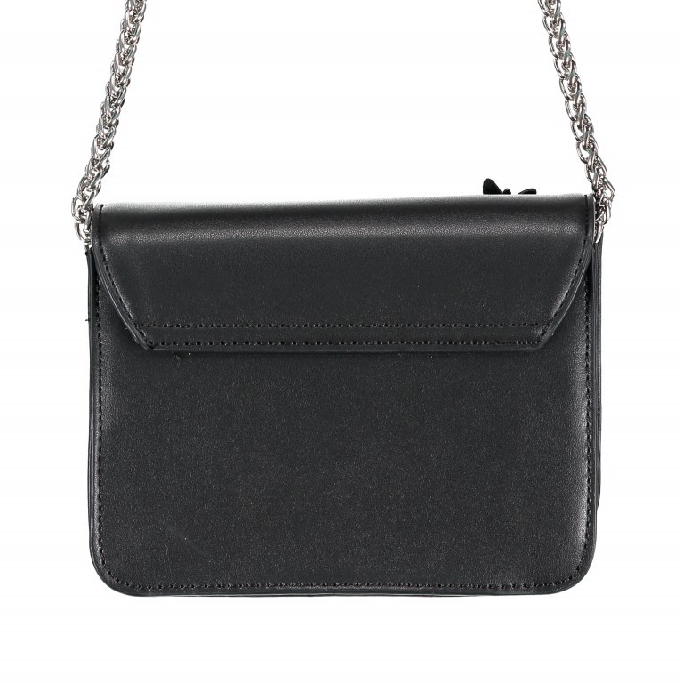 Umhängetasche Dinghy Nero, Farbe: schwarz, Marke: Valentino Bags, Abmessungen in cm: 16.5x12x7, Bild 5 von 5
