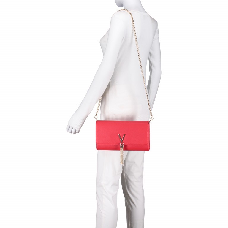 Umhängetasche Divina Bianco, Farbe: weiß, Marke: Valentino Bags, EAN: 8052790431979, Abmessungen in cm: 27.5x16x6, Bild 3 von 10
