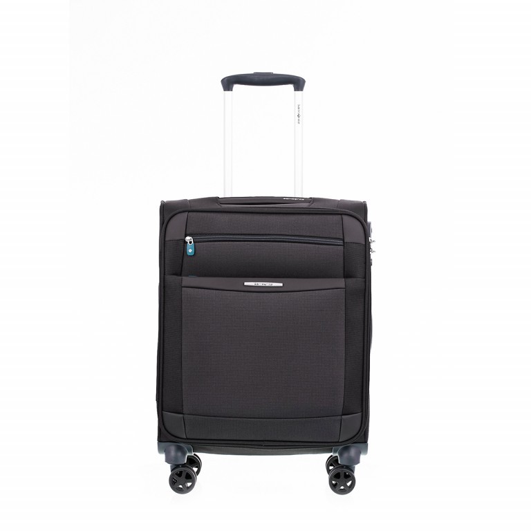 Koffer dynamo Spinner 55 Black, Farbe: schwarz, Marke: Samsonite, EAN: 5414847662263, Abmessungen in cm: 40x55x20, Bild 1 von 10