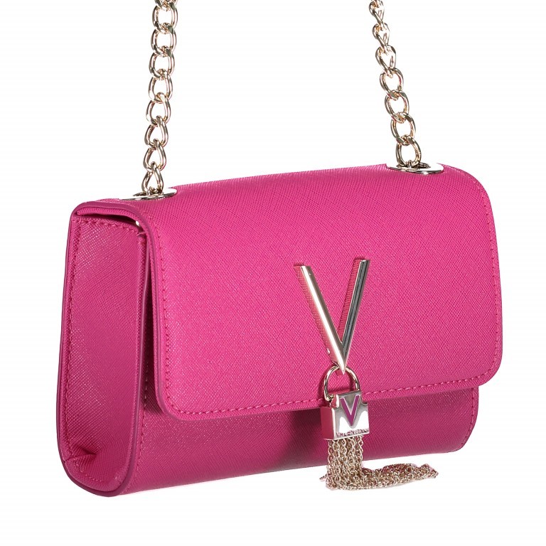 Umhängetasche Divina Bouganville, Farbe: rosa/pink, Marke: Valentino Bags, EAN: 8052790432341, Abmessungen in cm: 17x11.5x5, Bild 2 von 6