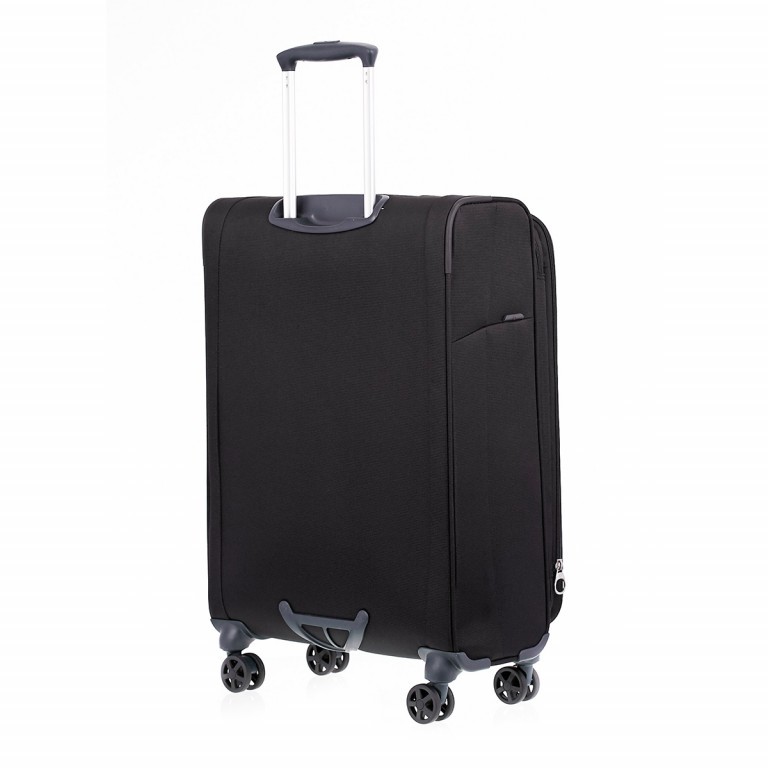 Koffer dynamo Spinner 67 Black, Farbe: schwarz, Marke: Samsonite, EAN: 5414847662317, Abmessungen in cm: 43x67x25, Bild 9 von 10