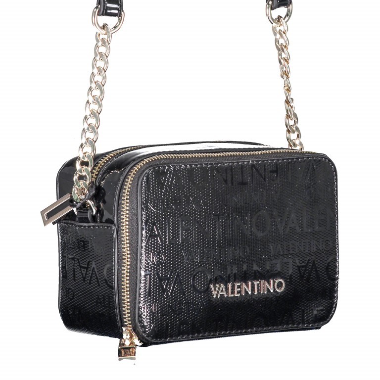 Umhängetasche Clove Nero, Farbe: schwarz, Marke: Valentino Bags, Abmessungen in cm: 18x12x9, Bild 2 von 6