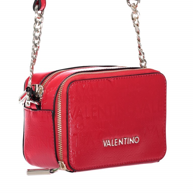 Umhängetasche Clove Rosso, Farbe: rot/weinrot, Marke: Valentino Bags, Abmessungen in cm: 18x12x9, Bild 2 von 6