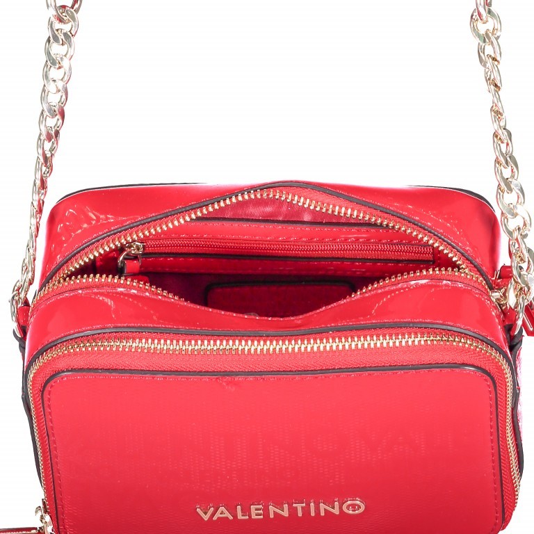 Umhängetasche Clove Rosso, Farbe: rot/weinrot, Marke: Valentino Bags, Abmessungen in cm: 18x12x9, Bild 4 von 6