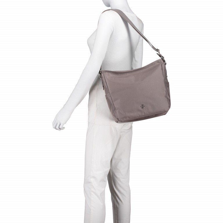 Beuteltasche spirit Selina Cocoon, Farbe: beige, Marke: Bogner, EAN: 4051531376061, Abmessungen in cm: 26x28x11.5, Bild 7 von 7