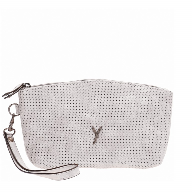Kosmetiktasche Romy 11107 Silver, Farbe: metallic, Marke: Suri Frey, EAN: 4056185076503, Abmessungen in cm: 21x13.5x2.5, Bild 1 von 6
