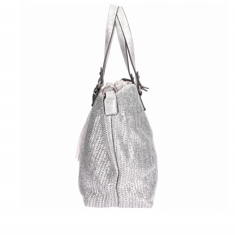 Shopper Phoeby 11223 Light Silver, Farbe: grau, Marke: Suri Frey, EAN: 4056185079535, Abmessungen in cm: 35x26x14, Bild 3 von 8