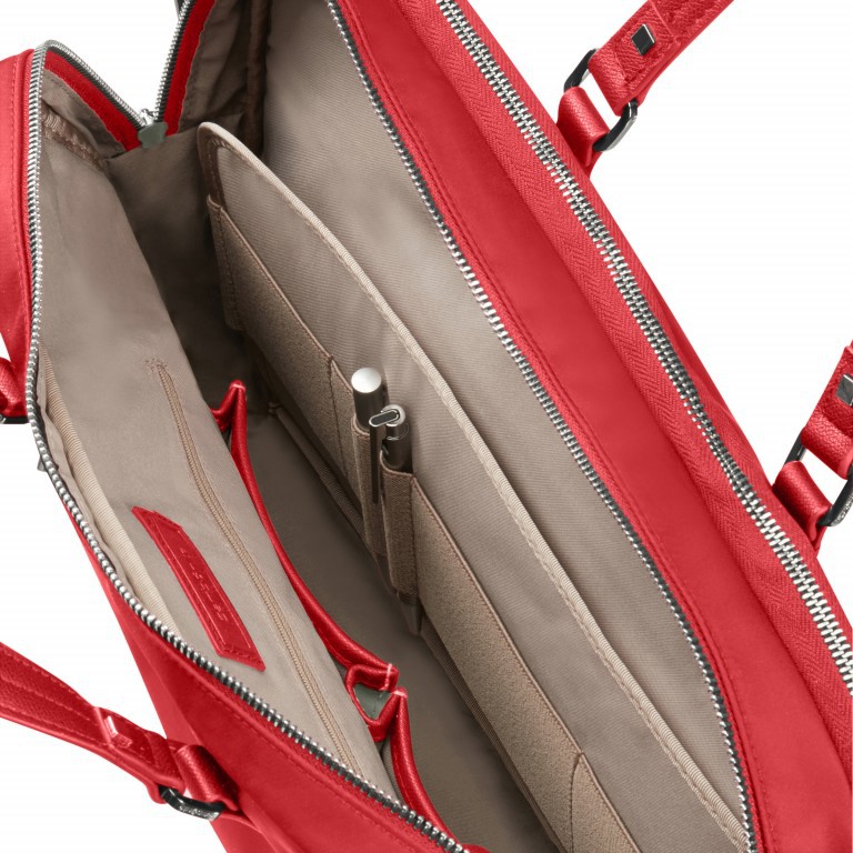 Aktentasche Karissa Biz Ladies' Business Bag mit Laptopfach 15,6 Zoll Formula Red, Farbe: rot/weinrot, Marke: Samsonite, EAN: 5414847768286, Abmessungen in cm: 41x30x16.5, Bild 2 von 5