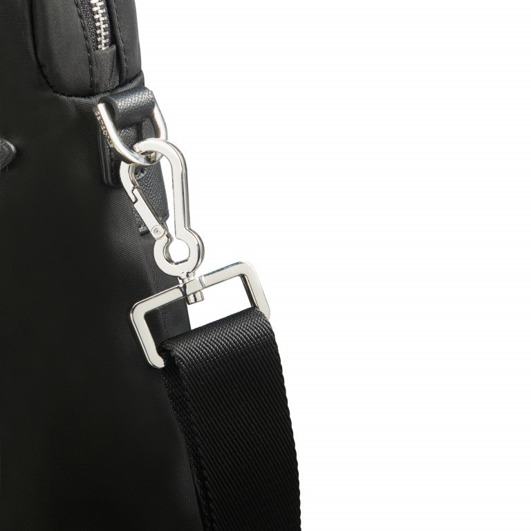 Aktentasche Karissa Biz Ladies' Business Bag Black, Farbe: schwarz, Marke: Samsonite, EAN: 5414847768255, Abmessungen in cm: 37x27x4, Bild 3 von 4