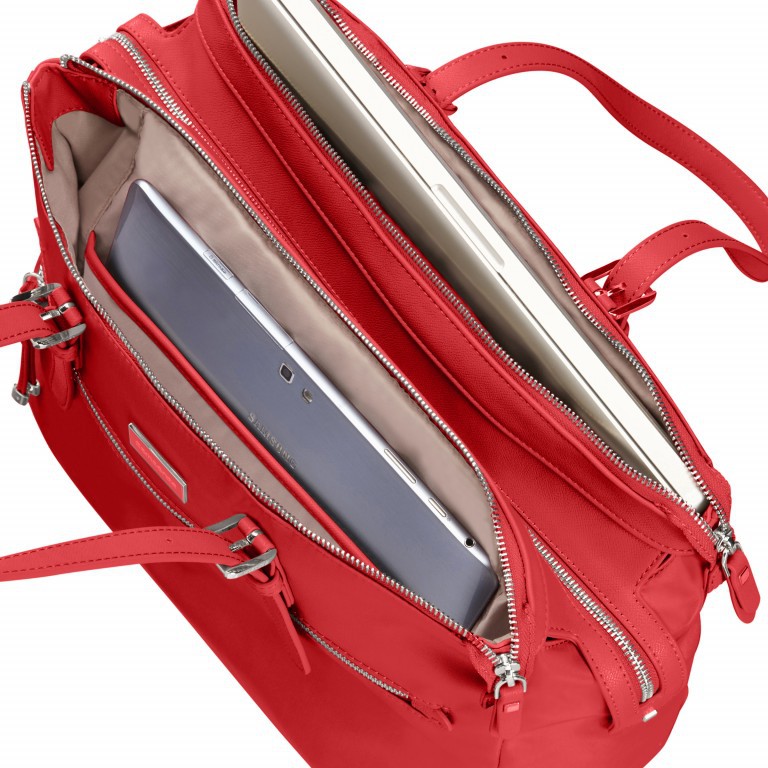 Shopper Karissa Biz Shopping Bag Formula Red, Farbe: rot/weinrot, Marke: Samsonite, EAN: 5414847768361, Abmessungen in cm: 40.5x29x21.5, Bild 3 von 4