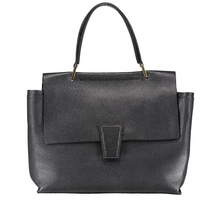 Handtasche Elettra Large 6352-RMN-RE Nero, Farbe: schwarz, Marke: Gianni Chiarini, Abmessungen in cm: 33x28x11, Bild 1 von 6