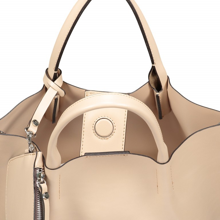 Shopper Twenty Small 6108-LSR-BST Carne, Farbe: beige, Marke: Gianni Chiarini, Abmessungen in cm: 35x25x13, Bild 4 von 7