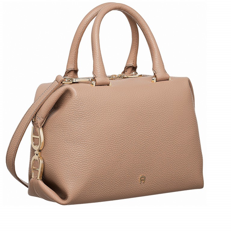 Handtasche Roma 133-600 Sand, Farbe: beige, Marke: AIGNER, EAN: 4055539164712, Abmessungen in cm: 31x20x15, Bild 2 von 5