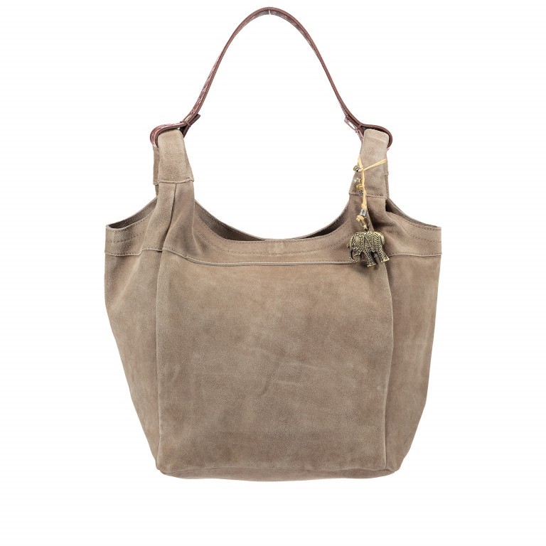 Beutel Hendrix 118-7022 Taupe, Farbe: taupe/khaki, Marke: Anokhi, EAN: 4251131540651, Abmessungen in cm: 30x30x15, Bild 1 von 6