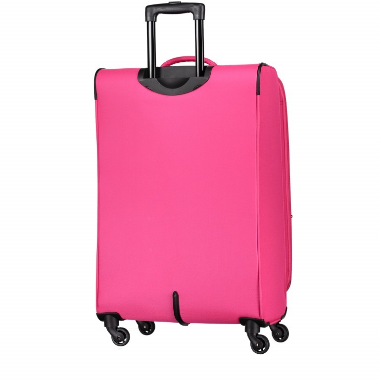 Koffer Wave 76 cm Pink, Farbe: rosa/pink, Marke: Travelite, Abmessungen in cm: 46x76x31, Bild 4 von 7