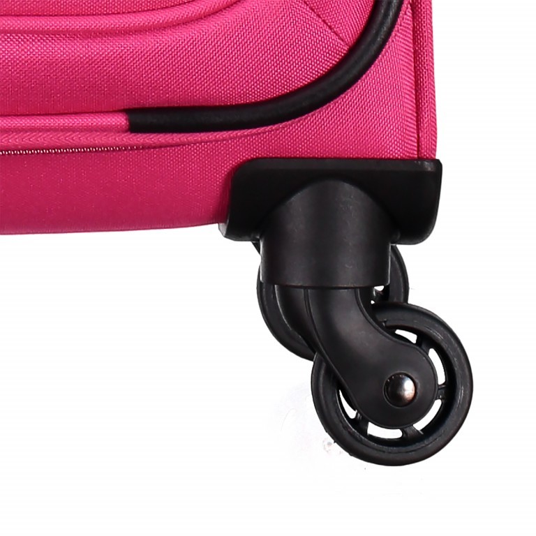 Koffer Wave 76 cm Pink, Farbe: rosa/pink, Marke: Travelite, Abmessungen in cm: 46x76x31, Bild 5 von 7