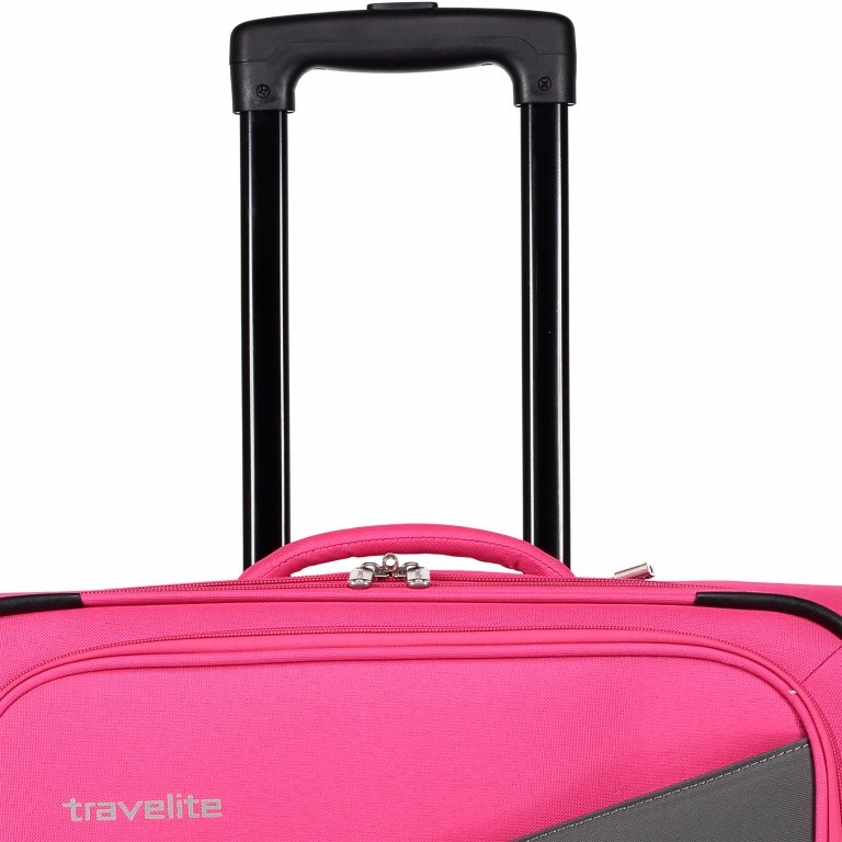 Koffer Wave 76 cm Pink, Farbe: rosa/pink, Marke: Travelite, Abmessungen in cm: 46x76x31, Bild 6 von 7