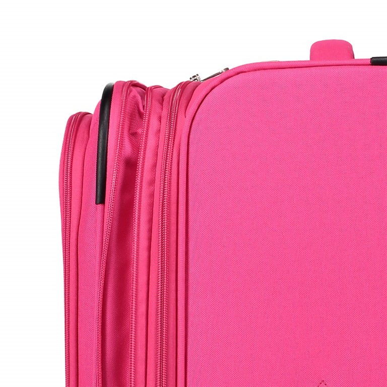 Koffer Wave 76 cm Pink, Farbe: rosa/pink, Marke: Travelite, Abmessungen in cm: 46x76x31, Bild 7 von 7