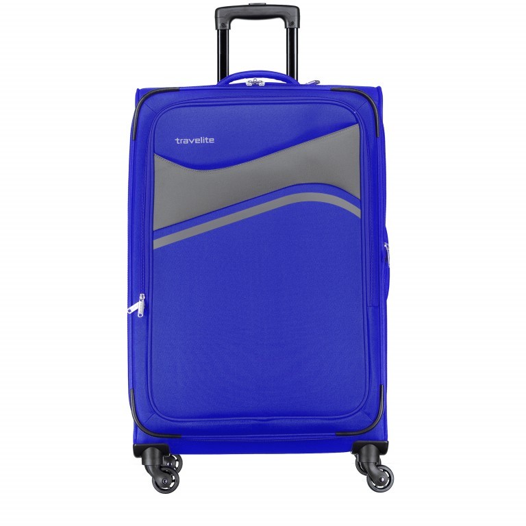 Koffer Wave 76 cm Blau, Farbe: blau/petrol, Marke: Travelite, Abmessungen in cm: 46x76x31, Bild 1 von 7
