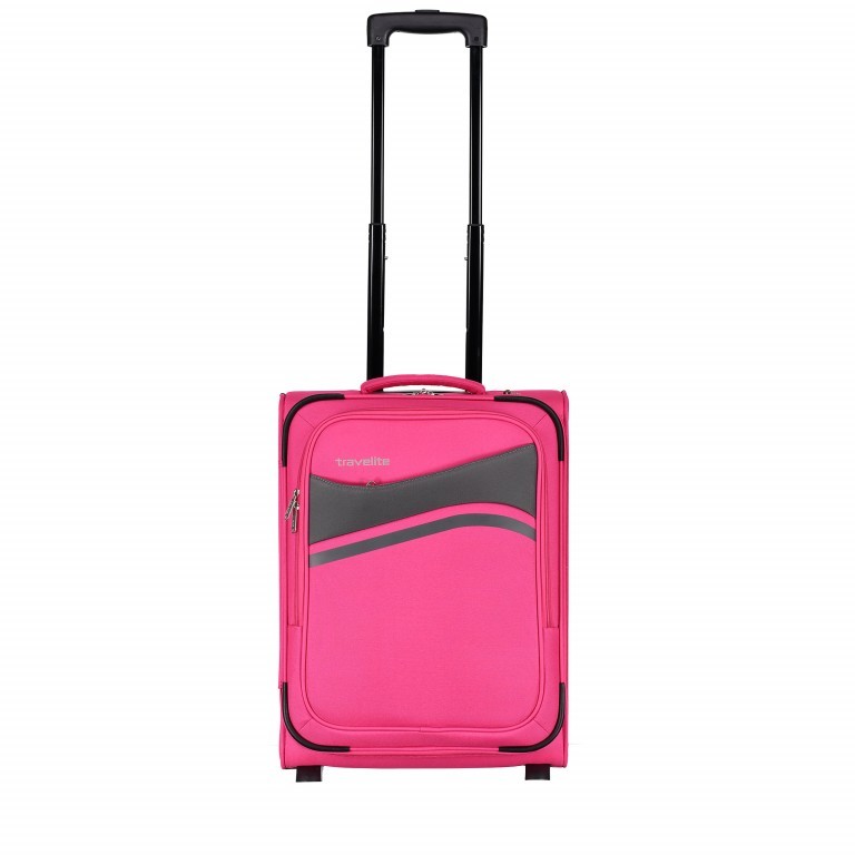 Koffer Wave 53 cm Pink, Farbe: rosa/pink, Marke: Travelite, EAN: 4027002061293, Abmessungen in cm: 38x53x20, Bild 5 von 5