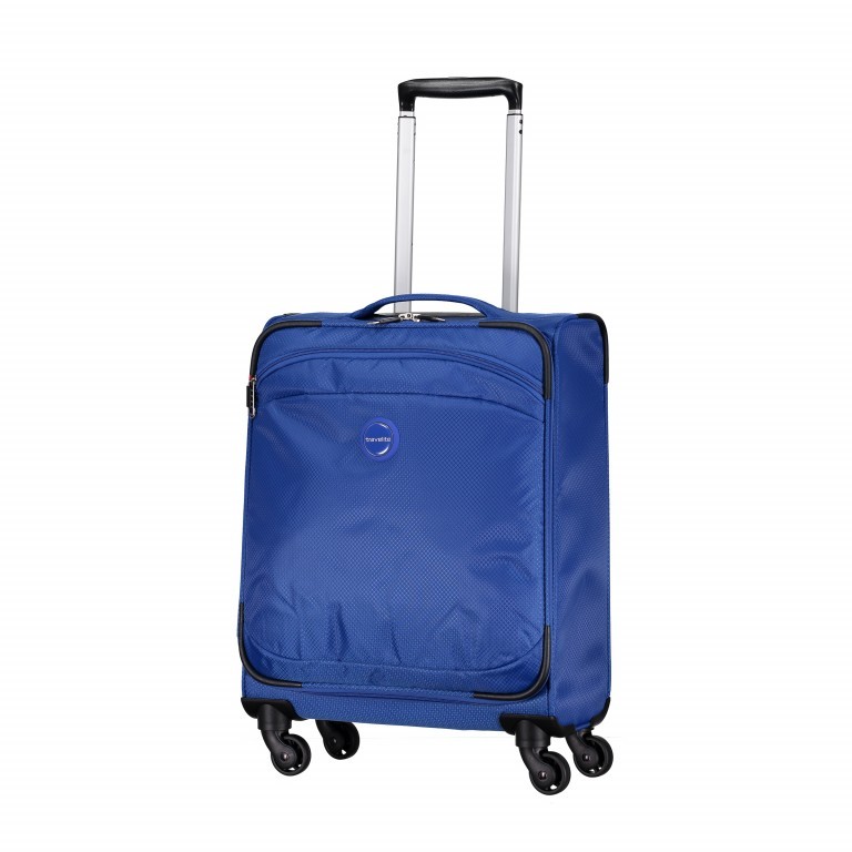 Koffer Cabin 55 cm Blau, Farbe: blau/petrol, Marke: Travelite, Abmessungen in cm: 55x40x20, Bild 2 von 6