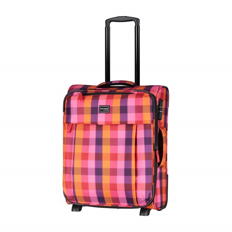 Koffer Campus 54 cm Pink, Farbe: rosa/pink, Marke: Travelite, EAN: 4027002058811, Abmessungen in cm: 54x40x20, Bild 2 von 6