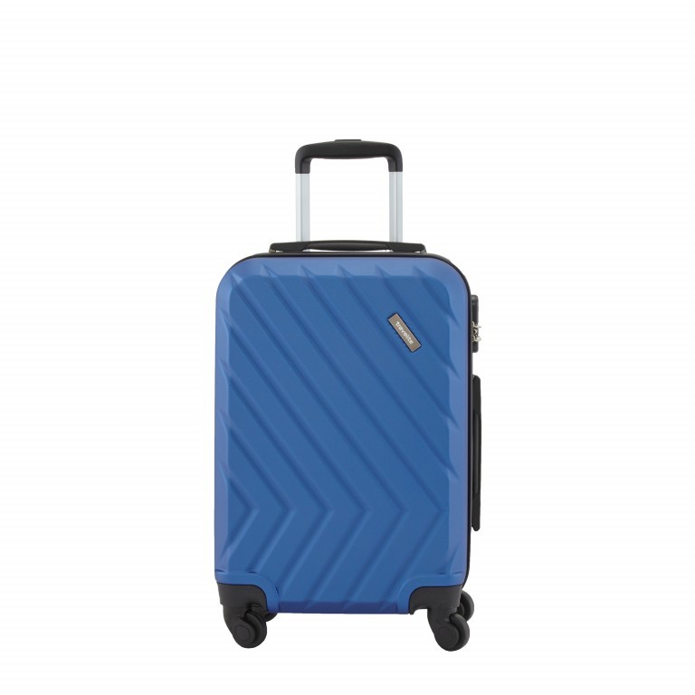 Koffer Quick 55 cm Blau, Farbe: blau/petrol, Marke: Travelite, Abmessungen in cm: 36x55x21, Bild 1 von 3