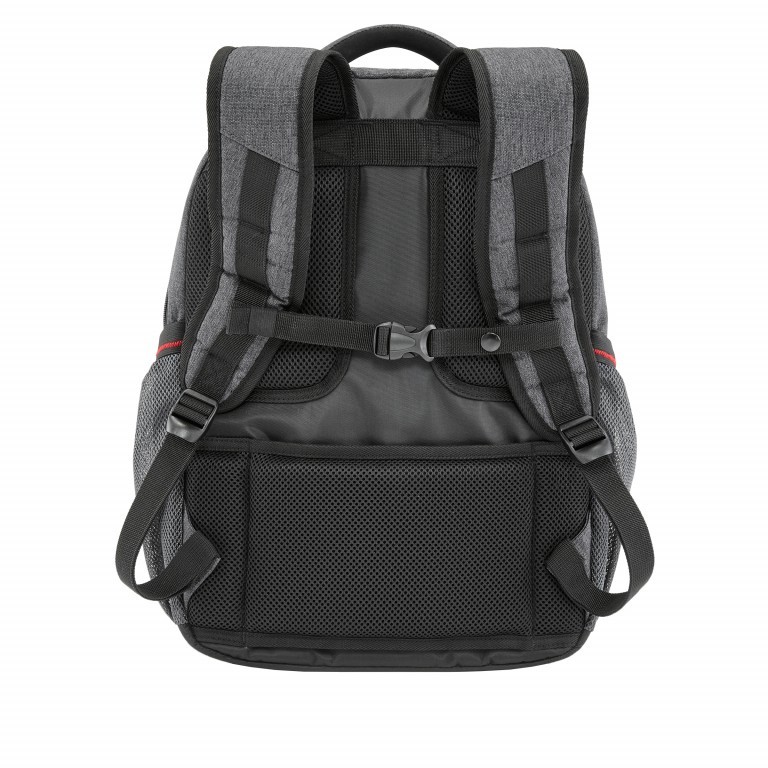 Rucksack @Work Laptop 15.6 Zoll Anthra, Farbe: anthrazit, Marke: Travelite, Abmessungen in cm: 45x32x17, Bild 5 von 6