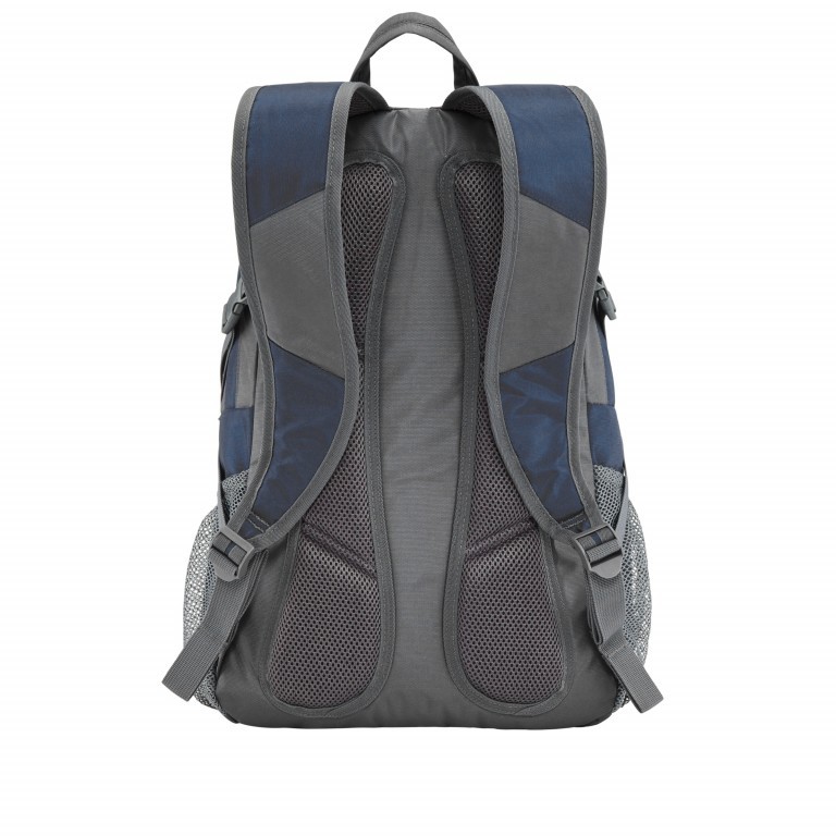 Rucksack Basics Grau Petrol, Farbe: grau, Marke: Travelite, Abmessungen in cm: 28x46.5x12.5, Bild 5 von 5