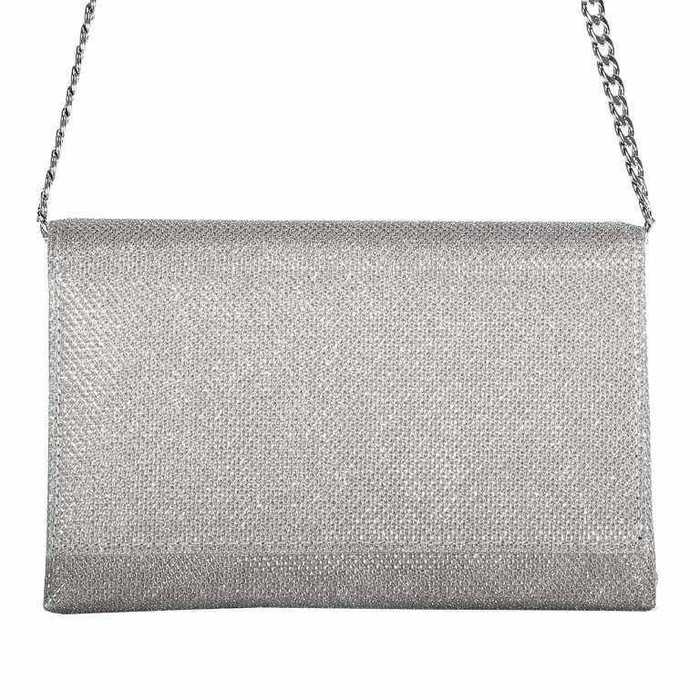 Umhängetasche / Clutch Silber, Farbe: metallic, Marke: Menbur, EAN: 8434908633428, Abmessungen in cm: 19x13x5, Bild 1 von 4