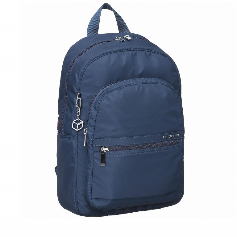 Rucksack Inner City Billie HIC-409 Dress Blue, Farbe: blau/petrol, Marke: Hedgren, EAN: 5413507852198, Abmessungen in cm: 26.5x38x10, Bild 1 von 3