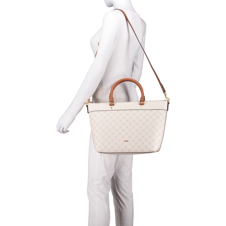 Handtasche Cortina Thoosa LHZ Off White, Farbe: weiß, Marke: Joop!, EAN: 4053533760336, Abmessungen in cm: 41x27x13.5, Bild 4 von 9