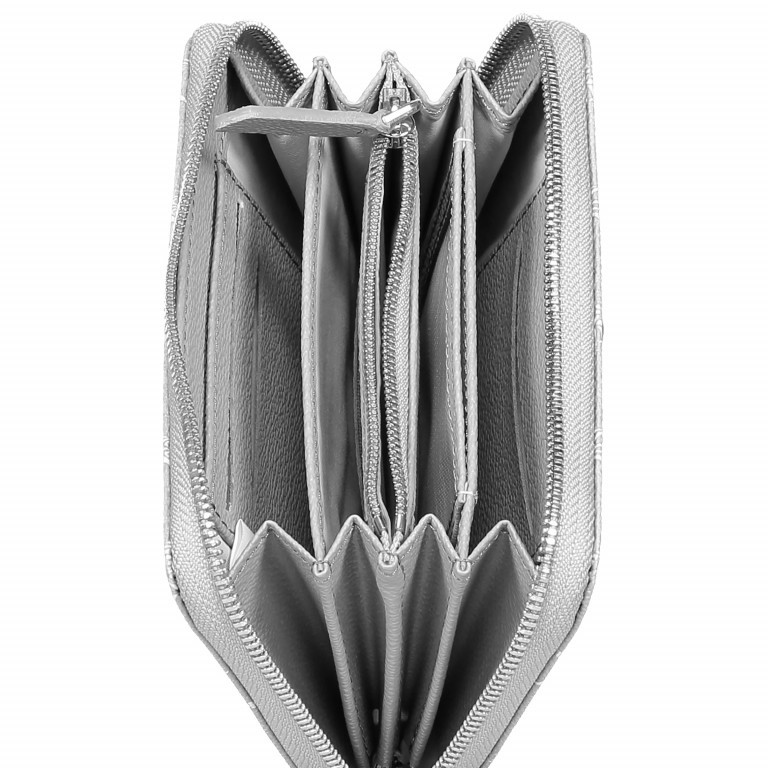 Geldbörse Cortina Melete H10Z Light Grey, Farbe: grau, Marke: Joop!, EAN: 4053533563500, Abmessungen in cm: 16x9x3, Bild 2 von 3