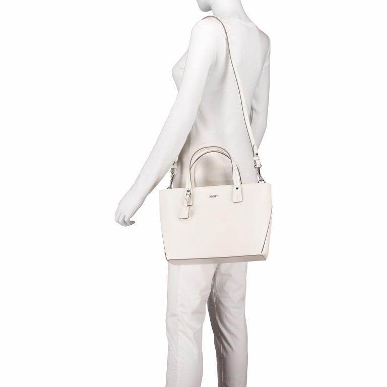 Handtasche Pure Kornelia MHZ Off White, Farbe: weiß, Marke: Joop!, EAN: 4053533597574, Abmessungen in cm: 33x22x14, Bild 3 von 6