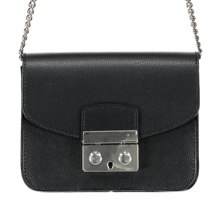 Schultertasche LB-10017 Schwarz, Farbe: schwarz, Marke: Lichtblau, EAN: 4051482463421, Abmessungen in cm: 17x13.5x8, Bild 1 von 5