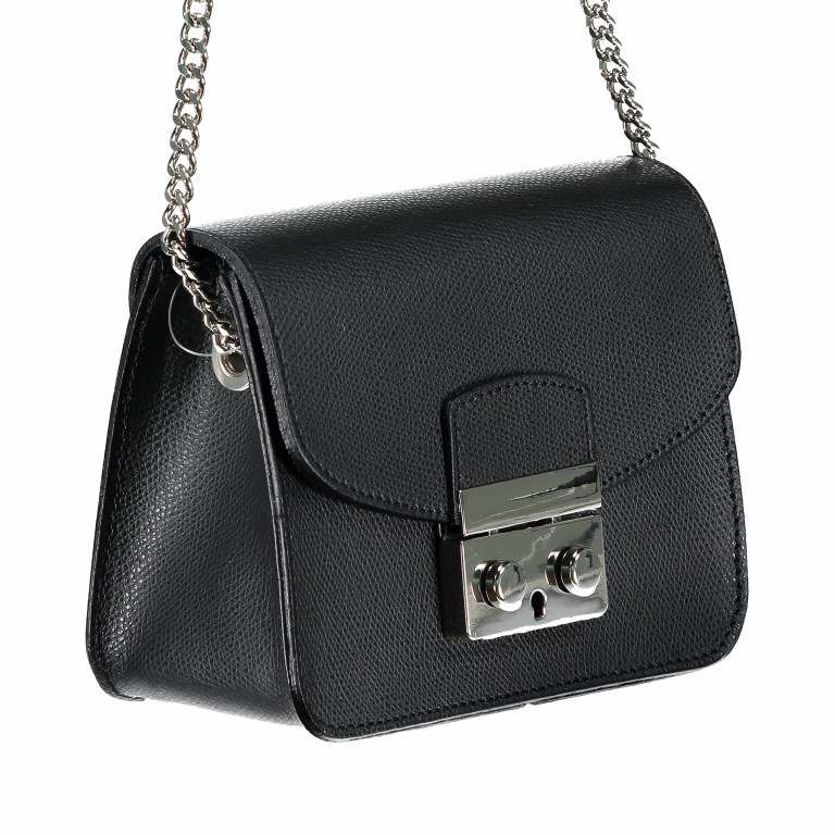 Schultertasche LB-10017 Schwarz, Farbe: schwarz, Marke: Lichtblau, EAN: 4051482463421, Abmessungen in cm: 17x13.5x8, Bild 2 von 5