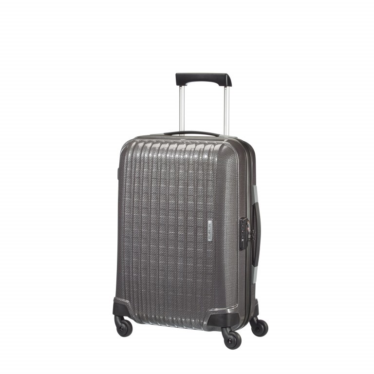 Koffer chronolite Spinner 55 Eclipse Grey, Farbe: anthrazit, Marke: Samsonite, EAN: 5414847616068, Abmessungen in cm: 40x55x20, Bild 1 von 7